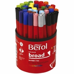 Berol Colourbroad tusch 0