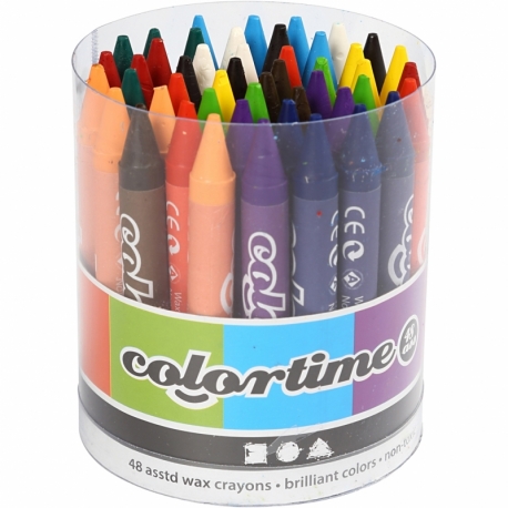 Colortime farvekridt 0