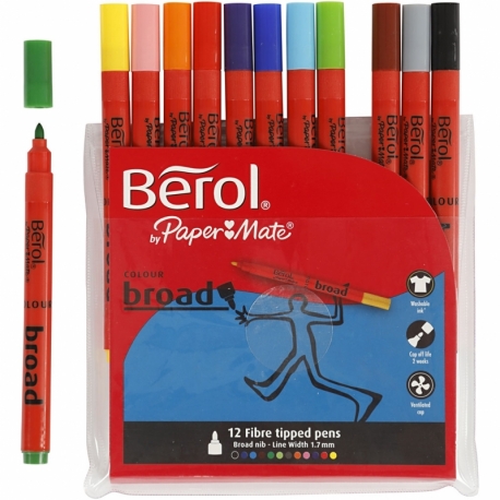 Berol Colourbroad tusch 0