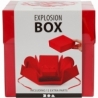 Explosion box, str. 7x7x7,5+12x12x12 cm, rød, 1 stk. 1